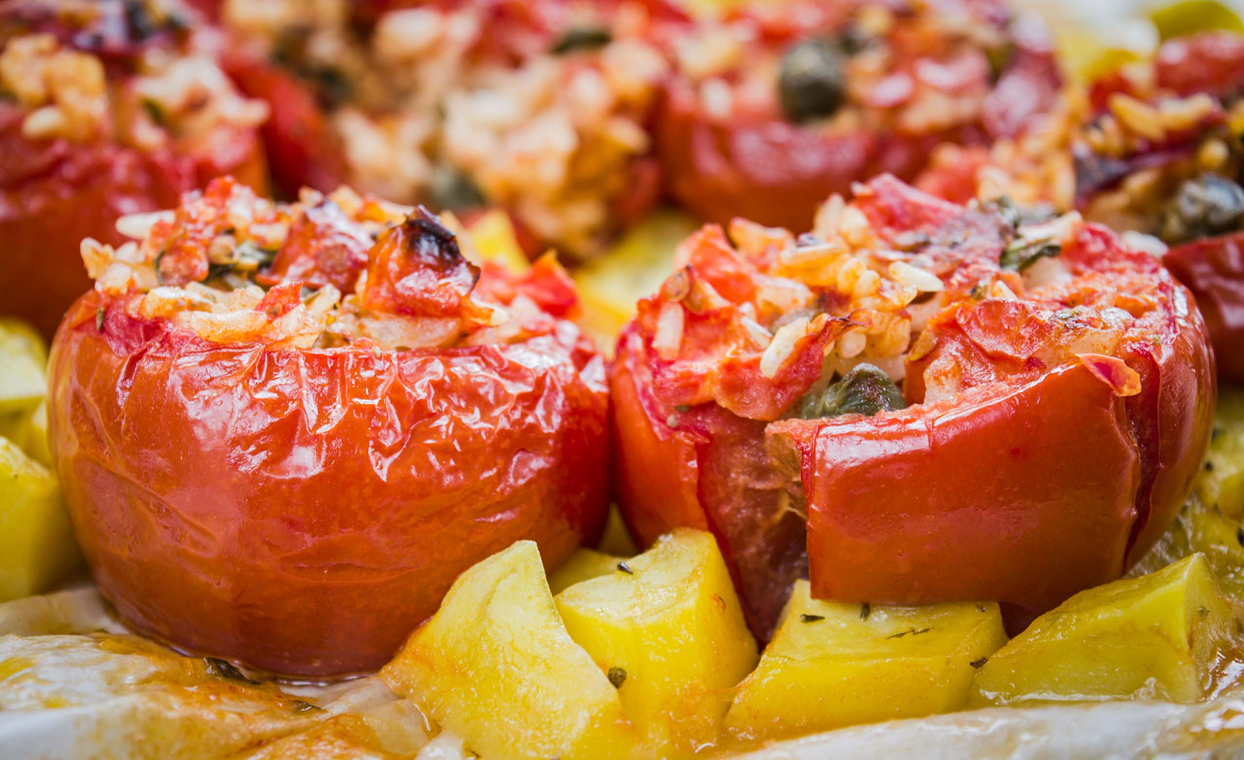 Tomates Rellenos Horneados El Artefacto